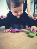 Whirly Squigz Fidget-spinnere - Fat Brain Babylegetøj - Fra 6 mdr. - Billede 1