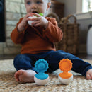 Dimpl Wobble - 3 stk - Fat Brain Babylegetøj - Fra 3 mdr. - Billede 1