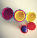 Oombee Matryoshka Sansebold - Fat Brain Babylegetøj - Fra 10 mdr. - Billede 1