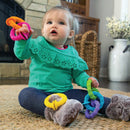 PipSquigz Ringlets Babyrangle - Fat Brain Babylegetøj - Fra 6 mdr. - Billede 1