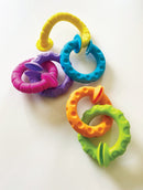 PipSquigz Ringlets Babyrangle - Fat Brain Babylegetøj - Fra 6 mdr. - Billede 1