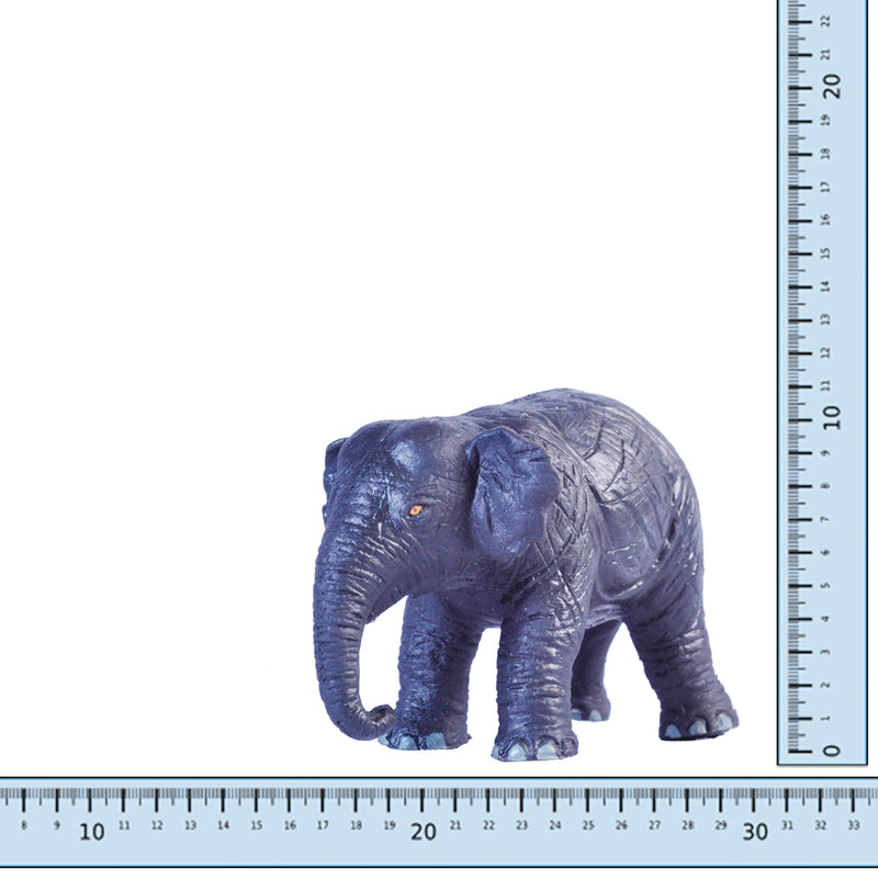 Dyr - Baby Elefant fra Green Rubber Toys - L:15 cm.