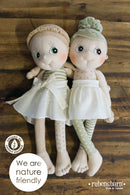 Rubens Barn - Ecobuds Økologisk Dukke - Iris - Fra 0 år. - Billede 1