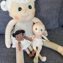 Rubens Barn - Mini Ecobuds Økologisk Dukke - Flora - Fra 0 år. - Billede 1