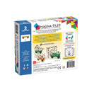 Magna-Tiles Udvidelses Sæt m. 2 Biler - Fra 3 år. - Billede 1