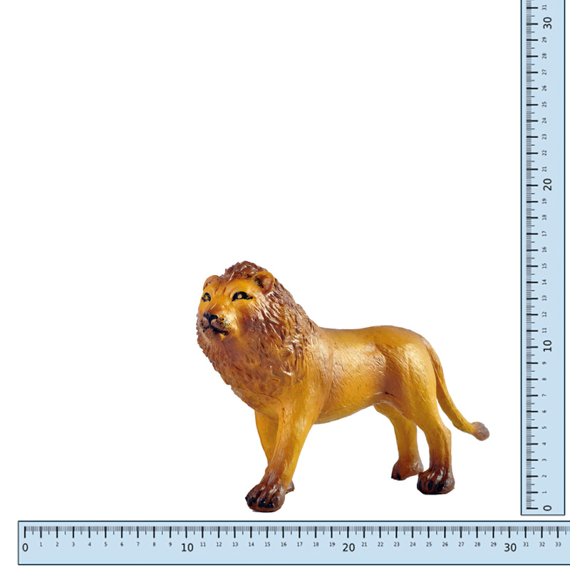 Dyr - Løve fra Green Rubber Toys - L:18 cm.