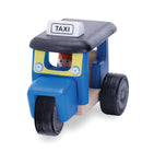 Wonder Cars Træbil - Tuk Tuk Taxa - 13 cm - Fra 18 mdr. - Billede 1