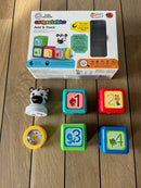 Baby Einstein Connectables - Add & Stack - Magnetiske Aktivitetsklodser - 6 mdr