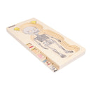 Puslespil fra Beleduc - Pigekroppen - 4 lag - 28 brikker. - Billede 1