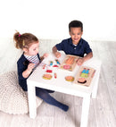 Puslespil fra Beleduc - Drengekroppen - 4 lag - 28 brikker. - Billede 1