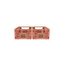 Day foldbar opbevaringskasse - 2 stk. Misty Coral XS - L:17 x B:12,5 x H:7 cm - Billede 1