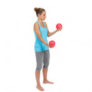 Tung bold - 1 kg - Ø:12 cm - Rød farve - 1 stk. - Billede 1