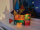Magna-Tiles House - 28 stk. gennemsigtig m. specialdele. - Billede 1