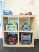 Day foldbar opbevaringskasse - Tapestry Blue Large - L:33 x B:24,5 x H:15 cm - Billede 1