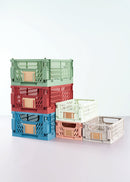 Day foldbar opbevaringskasse - Dill Green Large - L:33 x B:24,5 x H:15 cm - Billede 1