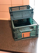 Day foldbar opbevaringskasse - Tapestry Blue Small - L:25 x B:16,5 x H:10 cm - Billede 1