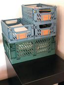 Day foldbar opbevaringskasse - Tapestry Blue Small - L:25 x B:16,5 x H:10 cm - Billede 1