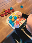 Quercetti Fantacolor Baby Stift mosaik - 100% BIOplast - Fra 1 år - Billede 1