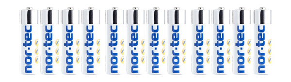 Nor-Tec Batterier - AA - Pakke med 12 stk - Billede 1