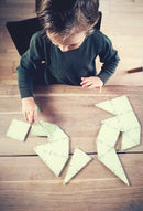 Magna-Tiles Selvlysende - 16 stk. Glow In The Dark. - Billede 1