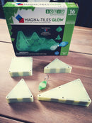 Magna-Tiles Selvlysende - 16 stk. Glow In The Dark. - Billede 1