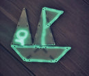 Magna-Tiles Selvlysende - 16 stk. Glow In The Dark. - Billede 1