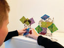 Magna-Tiles Freestyle - 40 dele. gennemsigtig m. takker. - Billede 1