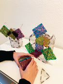 Magna-Tiles Freestyle - 40 dele. gennemsigtig m. takker. - Billede 1