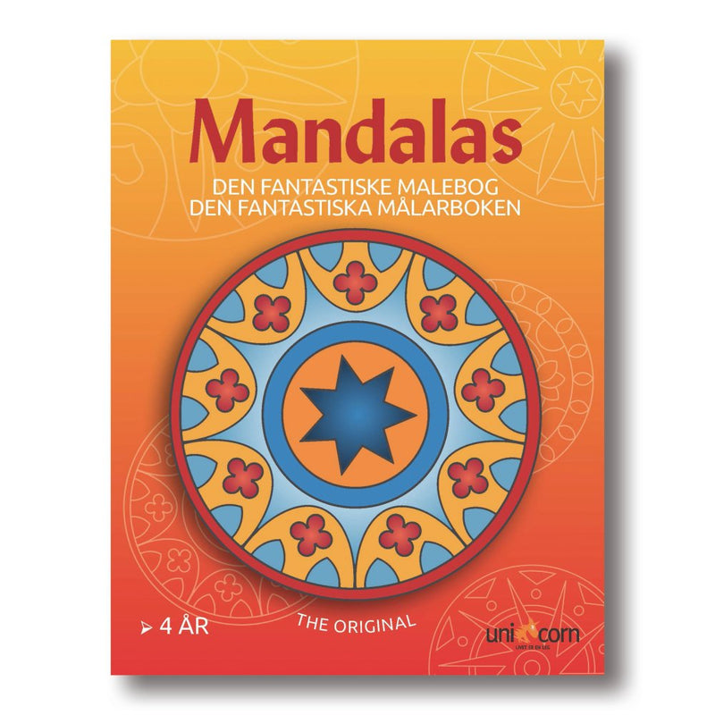 Mandalas Malebog - Den Fantastiske Malebog - 32 sider - Fra 4 år. - Billede 1