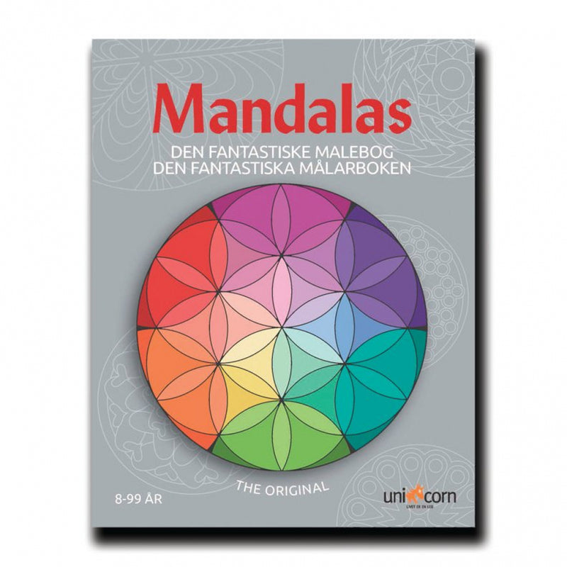 Mandalas Malebog - Den Fantastiske Malebog - 32 sider - Fra 8 år. - Billede 1