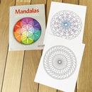 Mandalas Malebog - Den Fantastiske Malebog - 32 sider - Fra 8 år. - Billede 1