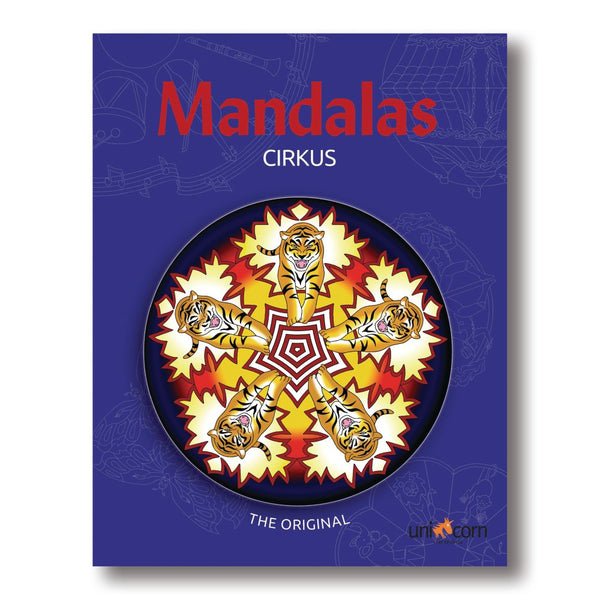 Mandalas Malebog - Cirkus - 32 sider - Fra 6 år. - Billede 1