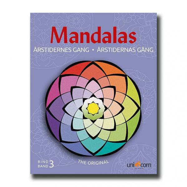 Mandalas Malebog - Årstidernes Gang (Bind 3) - 32 sider - Fra 6 år. - Billede 1