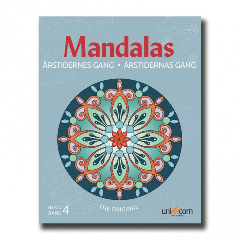 Mandalas Malebog - Årstidernes Gang (Bind 4) - 32 sider - Fra 6 år. - Billede 1