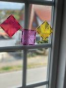 Magna-Tiles Stardust - 15 stk. gennemsigtig m. stjernestøv. - Billede 1