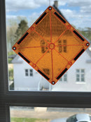 Magna-Tiles Stardust - 15 stk. gennemsigtig m. stjernestøv. - Billede 1