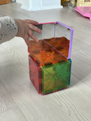 Magna-Tiles Stardust - 15 stk. gennemsigtig m. stjernestøv. - Billede 1