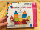 Magna-Tiles Stardust - 15 stk. gennemsigtig m. stjernestøv. - Billede 1