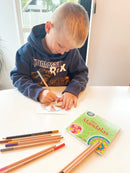 Mandalas Mini-Malebog - Grøn Tema - 32 sider - Fra 6 år - Billede 1