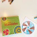 Mandalas Mini-Malebog - Grøn Tema - 32 sider - Fra 6 år - Billede 1