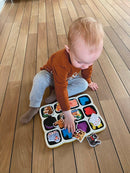 Quercetti magnetpuslespil - bondegård - Fra 18 mdr. - Billede 1