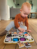 Quercetti magnetpuslespil - bondegård - Fra 18 mdr. - Billede 1