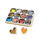 Quercetti magnetpuslespil - bondegård - Fra 18 mdr. - Billede 1