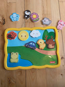 Quercetti magnetpuslespil - Farver - Fra 18 mdr. - Billede 1