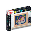 Quercetti Pixel Art 4 - Enhjørning - 4800 dele - Fra 6 år. - Billede 1