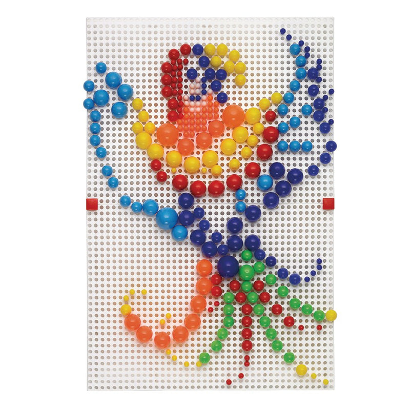 Stift Mosaik - FantaColor 300 dele - 2 moduler - Quercetti - Fra 4 år - Billede 1