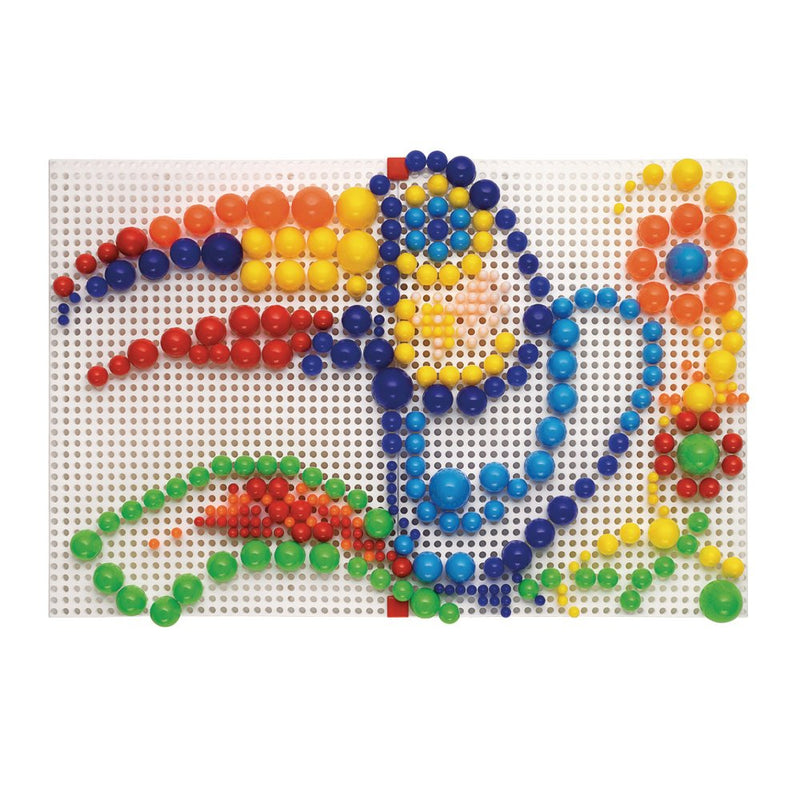 Stift Mosaik - FantaColor 300 dele - 2 moduler - Quercetti - Fra 4 år - Billede 1