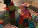 Magna-Tiles Metropolis - 110 dele - Transparent. - Billede 1