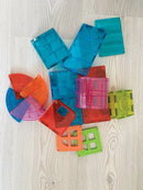 Magna-Tiles Metropolis - 110 dele - Transparent. - Billede 1