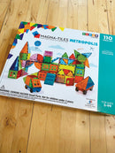 Magna-Tiles Metropolis - 110 dele - Transparent. - Billede 1